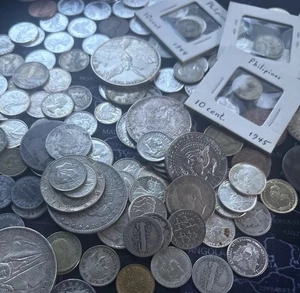 1/2 Oz Silver Estate Coin Lot Silver .999 .800 90% 40% Coins Total Oz Mixed - Picture 1 of 2