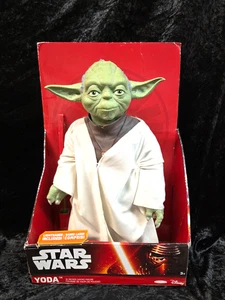 Star Wars Jakks Pacific 18 Inch LARGE YODA Figur mit Lichtschwert 2015 NEU - Bild 1 von 10