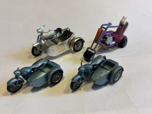 Vintage Diecast Matchbox Lesney Triumph T110 & Sidecar, The Stingeroo, Sunbeam - Picture 1 of 24