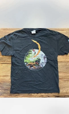 Camiseta de colección John K Snyder Graphitti 2004 M FANTASTIC FOUR 4 arte de portada Foto 1 de 4