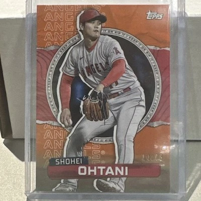 2023 Topps Rip Orange /75 Shohei Ohtani #81 UNRIPPED - Image 1 of 3