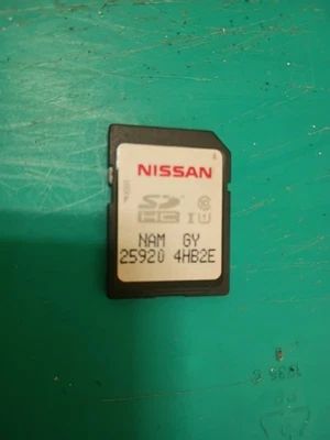Genuine Navigation DATA SD Card US Map 25920-4HB2E Nissan - Image 1 of 2