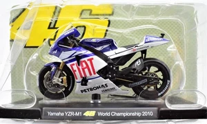 Valentino Rossi Motorcycle Models 1:18 YAMAHA YZR-M1 2010 GP Motor Bike Vehicles - Picture 1 of 1
