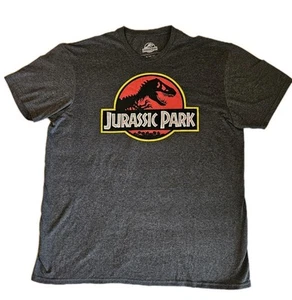 T-shirt grigia JURASSIC PARK con licenza ufficiale x large - Foto 1 di 9
