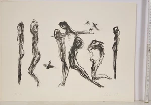 Joachim Scholz/signiert/Lithografie/Belegexemplar des Druckers Roland Ehrhardt/k - Picture 1 of 3