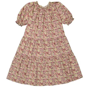 Bonton Girls Liberty Violet Emy Cotton Dress - Picture 1 of 3