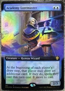 Academy Loremaster Foil (391) Extended Art Dominaria United DMU MTG Magic - Picture 1 of 2