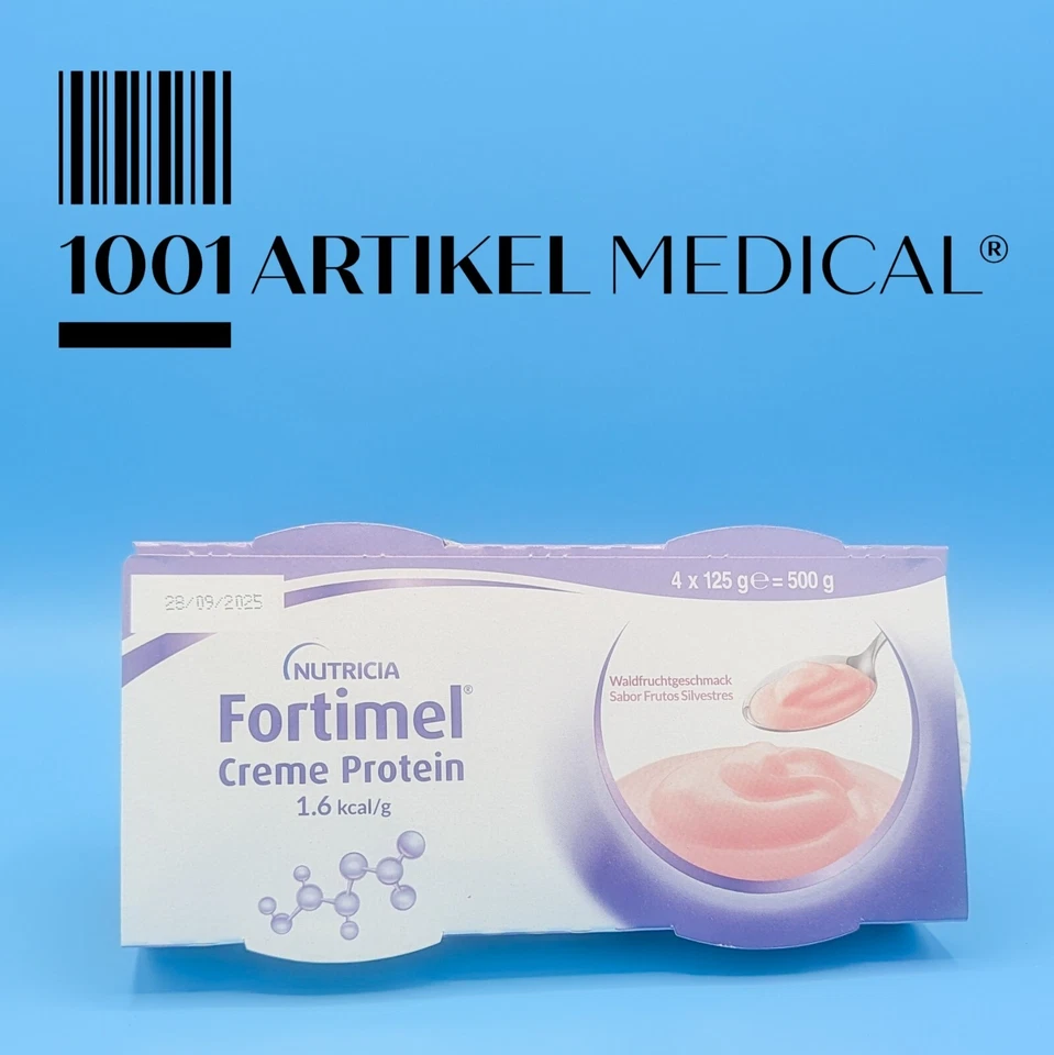 Nutricia Fortimel Creme Protein Waldfrucht 32x125g KEIN Fresubin 2 kcal 12/25