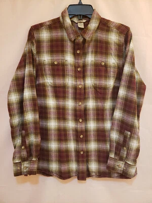 Camisa a cuadros para mujer DULUTH TRADING - Talla: M Foto 1 de 3