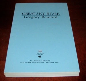 Great Sky River by Gregory Benford – Signed Advance Reading Copy (ARC) - Imagen 1 de 10