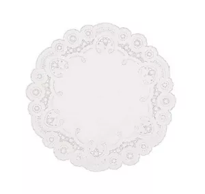 SafePro 18-Inch White Round Lace Paper Doilies, 500-Piece Case - Picture 1 of 1