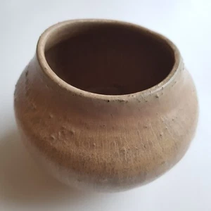 Japanese earthenware ceramic pottery art glaze bowl hand painted vintage Japan - Picture 1 of 15
