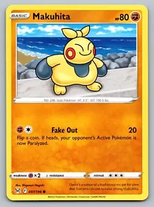Pokemon TCG Lost Origin Makuhita #97 - Picture 1 of 2