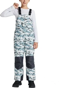 BALEAF Kid's Snow Bibs Insulated Waterproof Overalls for Boys/Girls Youth Large - Picture 1 of 7