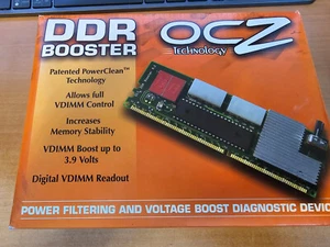 OCZ DDR Booster - RARE VINTAGE PC PART - RAM VOLTAGE - ONLY ONE ON EBAY - Picture 1 of 8