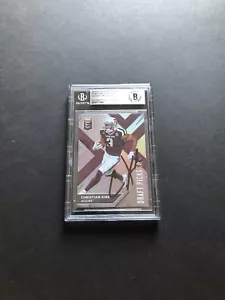 Christian Kirk 2018 Elite Draft Picks radiocontrol autografiado Beckett BAS losa de testigo - Imagen 1 de 1