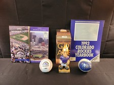 Colorado Rockies Memorabilia Lot