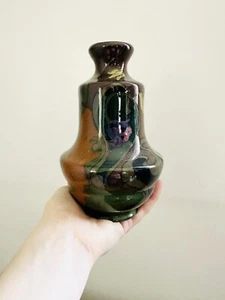 EARLY Gouda Zuid Holland Art Nouveau Iris Vase Vintage / Antique - Picture 1 of 15