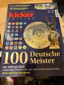 Kicker Sonder Edition,100 Deutsche Meister,Neuwertig aus Sammlung - Bild 1 von 1