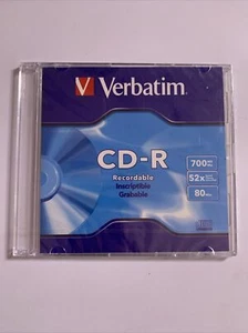 Verbatim CD-R Recordable 700mb 80 Min NEW SEALED - Picture 1 of 2