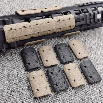 Tactical Mlok Rail Covers 12 Pcs/set M-LOK Type 2 Rail Panel Accessories - Image 1 of 4