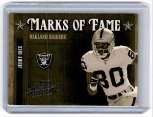 2004 Playoff Absolute Memorabilia Marks of Fame 1 Away Jerry Rice 0999/1000 - Picture 1 of 2