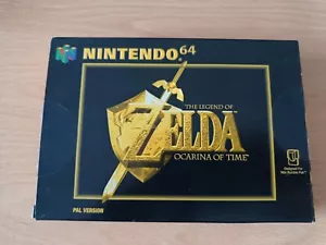 Zelda The Ocarina of Time N64 Nintendo 64 PAL CIB Half Sealed Near Mint - Picture 1 of 17