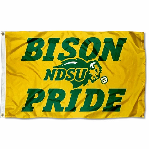 North Dakota State University Bison NCAA Flag Tailgating Banner Cover