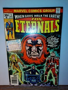 Eternals 5 1st thena Angelina Jolie 7.5 vf- 1976 - Picture 1 of 6