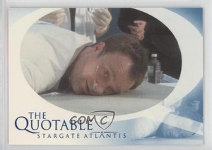 2008 Rittenhouse Stargate: Atlantis Seasons 3 & 4 The Quotable #Q44 b6s