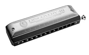 Hohner Discovery 48 Chromatic Harmonica in C MADE IN GERMANY - Picture 1 of 3