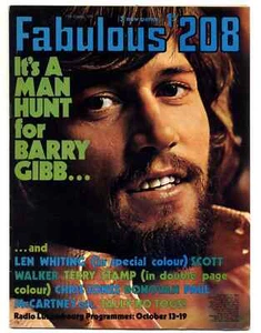 Fabulous 208 Magazine 17 October 1970 Bee Gees Barry Gibb Scott Walker Terence - Picture 1 of 1