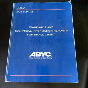 ABYC 2011-2012 Standards & Technical Information Reports For Small Craft - Imagen 1 de 13