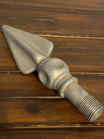 Old Finial Fence 5.75 Spear Point Gate Flag Pole Street Lamp Gazebo Top Aluminum Cover