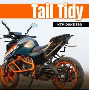 Tail Tidy Black For KTM DUKE 390 GEN 3 2024 Model - Picture 1 of 8
