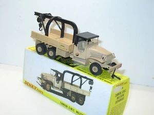 Dinky Toys, GMC Crane Lot 7 Complete Military Sand + Support - Picture 1 of 6