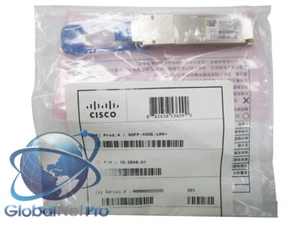NEW SEALED GENUINE CISCO QSFP-40GE-LR4 - QSFP 40GBASE-LR4 LC 10KM - LIFETIME WAR - Picture 1 of 1