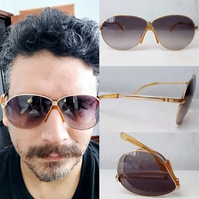 Vintage 1980 PORSCHE DESIGN BY CARRERA Mod 5626 Áustria Miami Vice Don Johnson  - Imagem 1 de 4