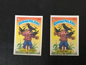 131A & 131B Garbage Pail Kids Cards - Picture 1 of 2