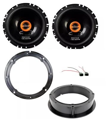 Altavoces coaxiales de audio para puerta de automóvil EDGE EDST216-E6 6,5" para VW Beetle 1997-2010 - Imagen 1 de 4