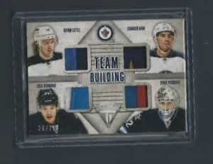 2013-14 Panini Titanium Team Building Prime /25 Evander Kane Bryan Little TB-JET - Foto 1 di 2
