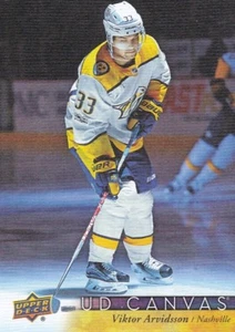 VIKTOR ARVIDSSON 2017-18 17-18 UPPER DECK 2 CANVAS #C168 NASHVILLE - Picture 1 of 1