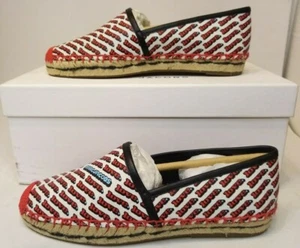 Marc Jacobs Women's M9002144 Love Sienna Flat Espadrille, White/Multi,5.5US NIB - Picture 1 of 5
