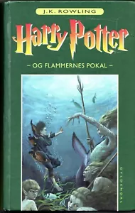 Harry Potter Og Og Flammernes Pokal - and the Goblet of Fire DANISH BOOK 2002! - Picture 1 of 2