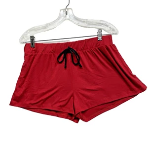 Pantalones Cortos CozyRozy Love Para Mujer Nuevos con Etiquetas Rojo Talla L Salón Corbata Cintura Elástica - Imagen 1 de 7