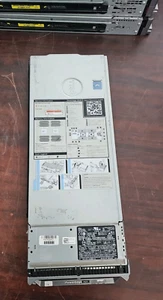 Dell PowerEdge M620 Blade Server / 2x XEON E5-2660 V2 / 128GB (16x 8GB) RAM - Picture 1 of 9