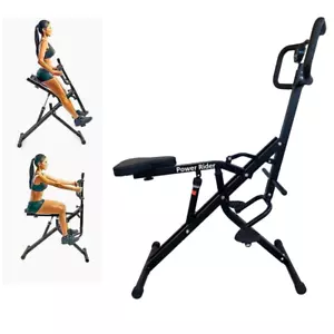 Total Crunch Power Rider Fitness Entrenamiento Abdominal Ejercicio Cuerpo Completo con Monitor - Imagen 1 de 3