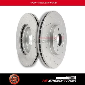 Front Brake Rotors Discs For Honda Accord 2003-2012, Acura MDX 2001-2006 2pcs - Picture 1 of 6