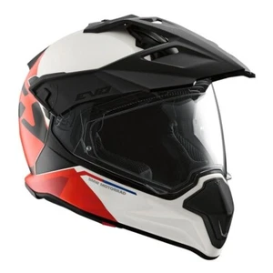 BMW Motorrad Genuine GS Carbon Evo Helmet Qattara Orange White - Picture 1 of 12