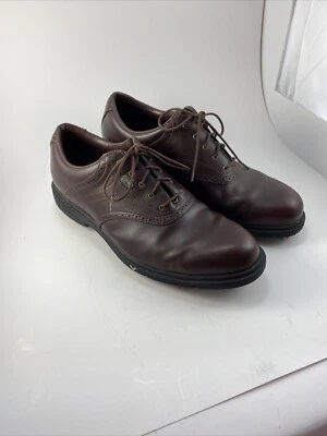 Men's CALLAWAY M310-10 Brown Leather Golf Shoes Size 10 - Image 1 of 4